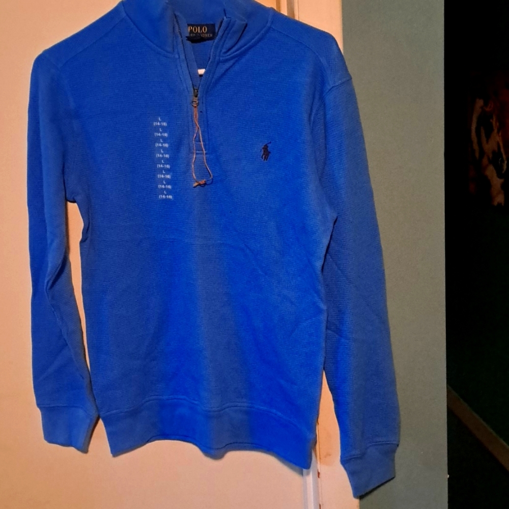 Polo by Ralph Lauren v neck athletic shirt